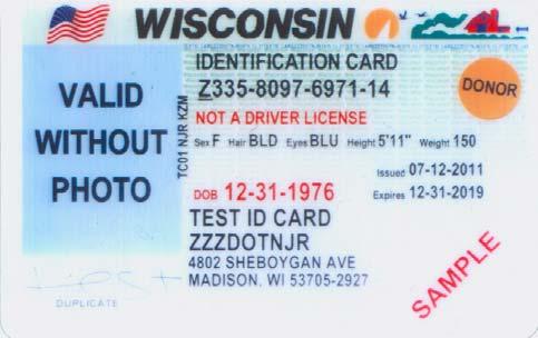 State of Wisconsin Government Accountability Board Wisconsin State ID Without Photo Accepted Voter Identification Wisconsin Residents With a Sincere Religious Belief Against Being Photographed who
