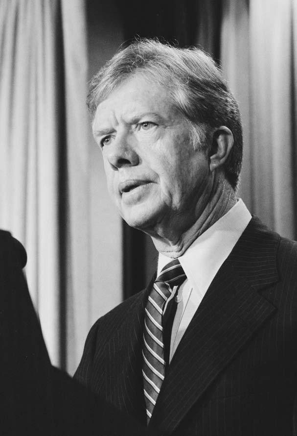 CHANGING SOCIETY 93 In 1976, Democrat Jimmy Carter took the White House with promises of a fresh start and a government that could be