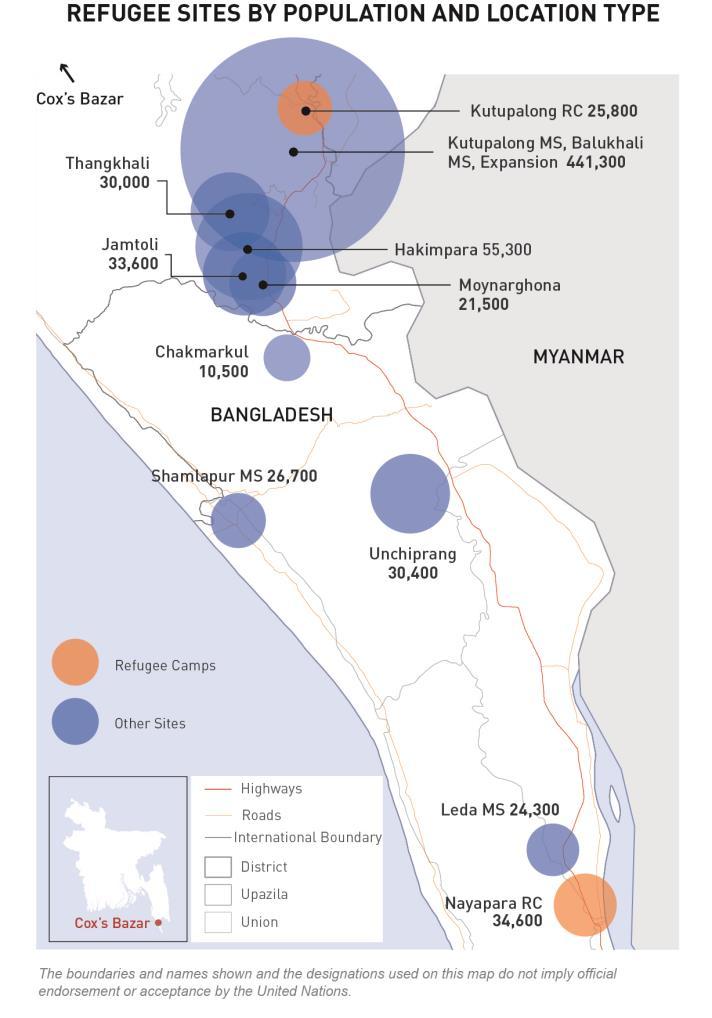 Situation Report: Rohingya Refugee Crisis Cox s Bazar 26 November 2017 This report is produced by ISCG in collaboration with humanitarian partners. It covers 17 November until 24 November, 2017.