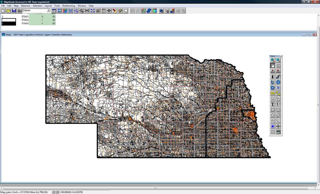 Redistricting - Software Two major redistricting-specific specific software companies Data