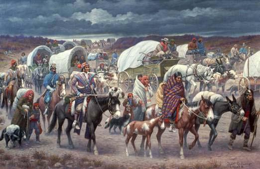 Georgia Cherokee Indians took their case to the Supreme