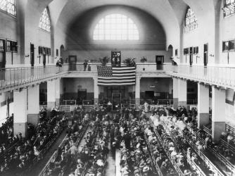 ELLIS ISLAND, NEW YORK Ellis Island was the arrival