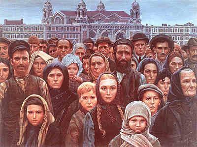 EUROPEANS Between 1870 and 1920, about 20 million Europeans arrived in the United States Before