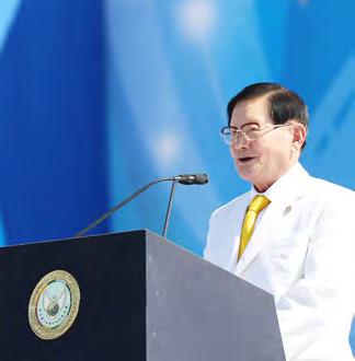 The grand opening ceremony of the 1st Annual Commemoration of September 18th WARP Summit successfully took place, with over 300 world-renowned leaders gathering in the capital of peace, Seoul,