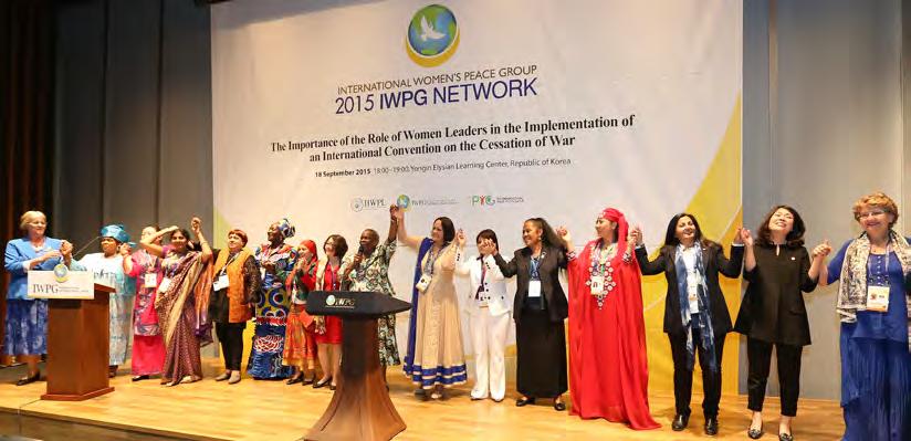 Peace Sessions on Women, Youth, Media 2015 IWPG Network 2015 IWPG Network 2015 IWPG Network: the Importance of the Role of Women Leaders in the Implementation of an International Convention on the
