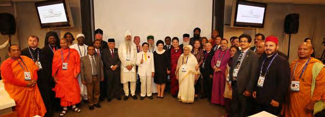 Inside WARP Summit An Innovative Approach to Religious Dialogue, The World Alliance of Religions Peace Office Religious Leaders Conference Over 60 prominent religious leaders representing various