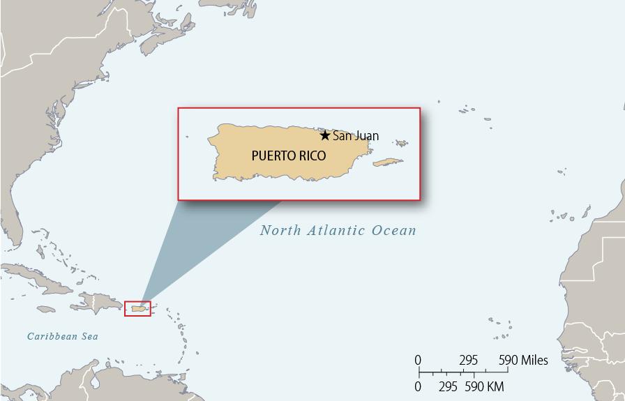 settlement in an expanding empire. 5 For the next 400 years, Puerto Rico served as a Spanish agricultural and mining outpost in the Caribbean.