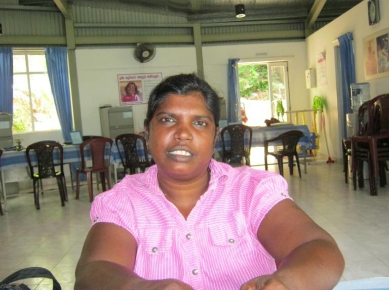 Case Study Ammugodege Nilanthi Chandralekha from village Brakmanawatha South, Galle district, is a 34-year-old unmarried woman.