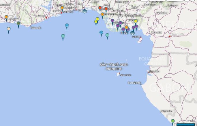 Threat Piracy in the Gulf of Guinea Piracy predominant security threat Multiple incident types: Port and anchorage crime Robbery Kidnap-for-ransom Hijack-for-cargo Overall activity decreased, but