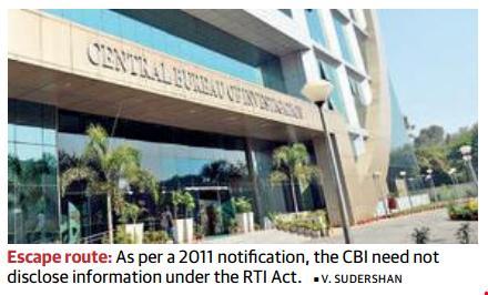 Page-10- Why exempt CBI from RTI Act?