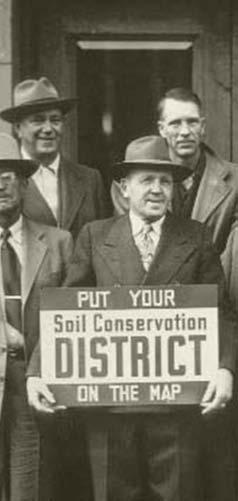 Formation of District Law Soil & Water Conservation District Law April 23, 1940 - NY passes SWCD Law July 31, 1940 1 st