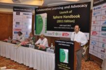 Inauguration and launch of Sphere handbook 2011 edition: Ms.