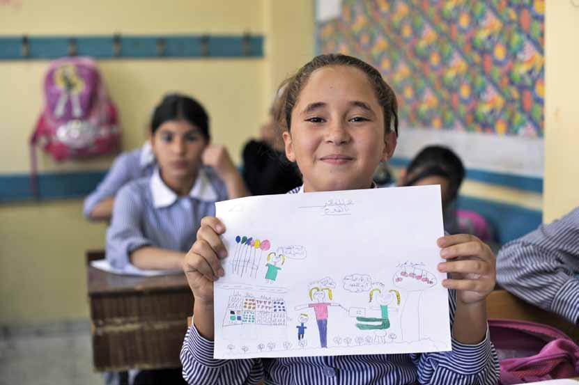 10 \ outline of protection initiatives The work for increased awareness is in line with the human development goals delineated in the MTS, and seeks to change the way UNRWA s service delivery is
