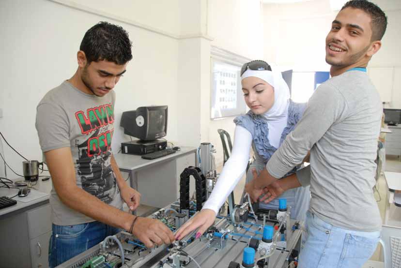 Empowering youth for positive, productive engagement Palestine refugees in Gaza are overwhelming young: 57% of the 1.2 million registered refugees are under age 24.