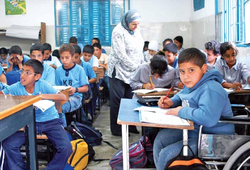 / 9 Alaa Ghosheh/ UNRWA archives Protection through education UNRWA s education programme operates 700 schools for approximately 500,000 students; 10 vocational training centres; three pre-service