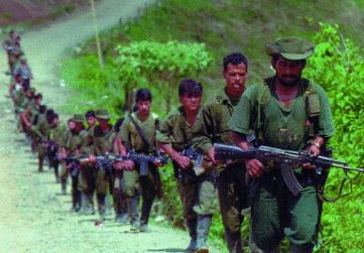 FARC Insurgents (Source: Institute for National Strategic Studies) The Colombian terrorist insurgency with the most panache and flair for publicity was the 19 th of April Movement (M-19), a group of