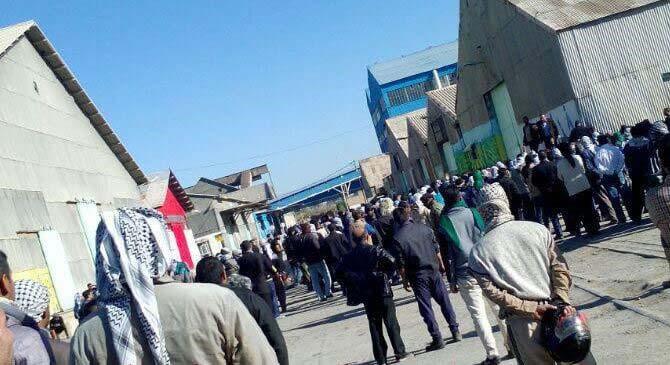 3 Only in the second half of 2017, hundreds of workers of agricultural insurance funds, on behalf of 5,800 workers all over Iran, staged a rally outside of the parliament and the Agriculture Bank and