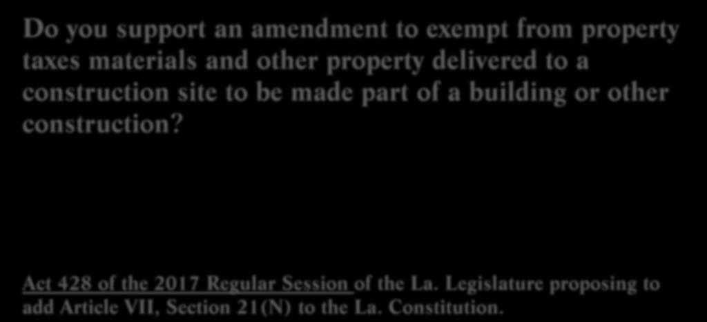 Proposed Amendment No.