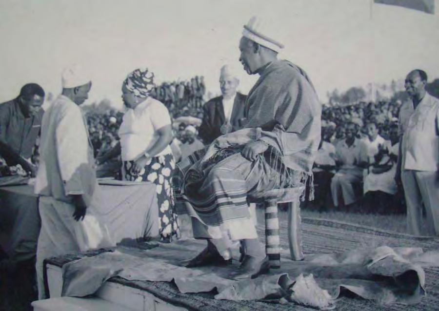 Nyerere meets with Idi Amin, 1974 Julius