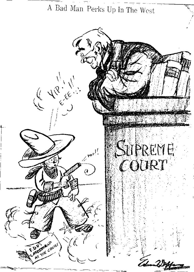 Opposition from the Supreme Court Supreme Court most powerful opponent: Dominated by anti-nd Republicans Could overturn ND laws as unconstitutional May 1935: Schechter Poultry Corp.