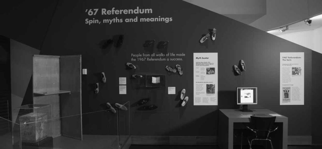 8 How does the National Museum of Australia represent the 1967 Referendum?