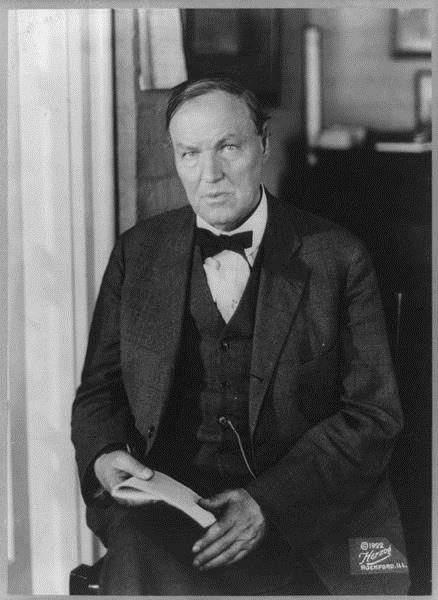 Clarence Darrow 1857 1938 Celebrity criminal lawyer, fresh off a nationally covered murder case in Chicago where he had saved the lives