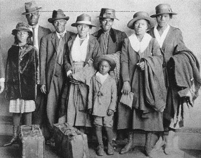 The Great Migration Between 1910 and 1930, about 2 million blacks left the South in an effort to escape racism and to find good industrial jobs in