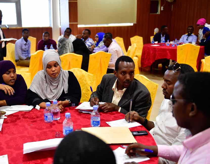 4 SOMALI DIASPORA RETURNEES HOMELAND COMMUNITY RELATIONS: BRIDGING THE GAP CONTEXT The Office of Diaspora Affairs in the Ministry of Foreign Affairs and International Cooperation; and the Save Somali