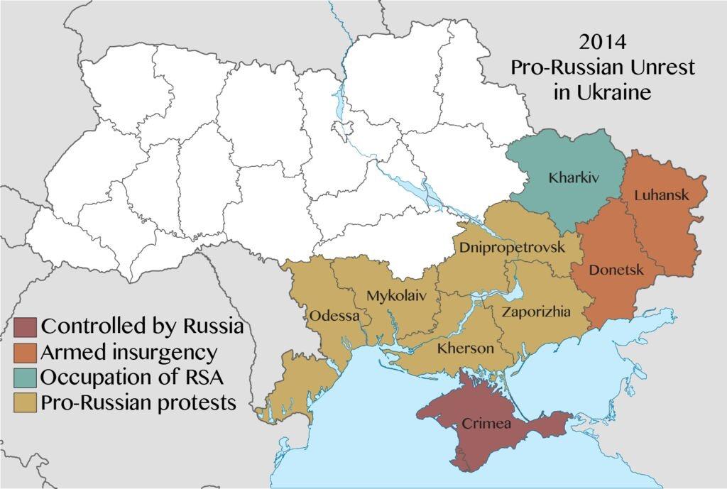 In February, Russia seized the Crimean Peninsula from Ukraine without any resistance.