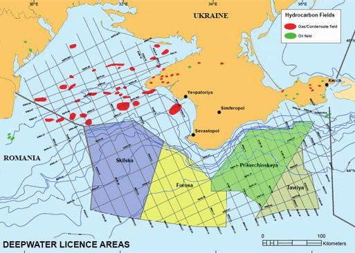Source: NaftoGaz of Ukraine, http://blacksea-seismic.com/ukraine_2d_seismic_brochure_nov_2012.pdf D.