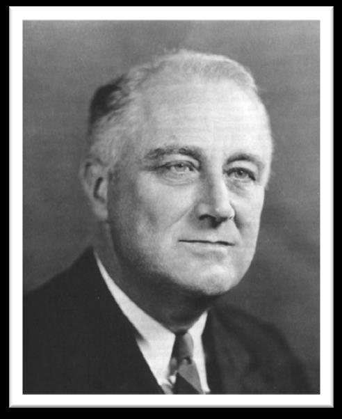 Overview: o When Franklin D. Roosevelt sent his first legislative package to Congress he broke the traditional model of law-making.