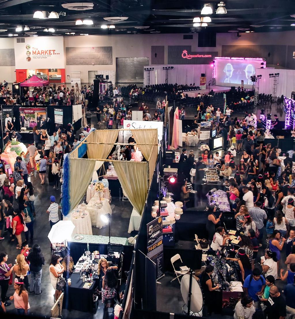 EXPO & FASHION SHOW Join the largest Quinceañera in the U.S. We are leading this industry!