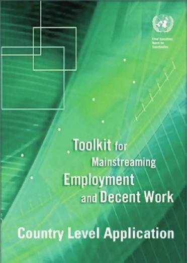 The components are: A self-assessment check-list in the form of an awareness raising diagnostic questionnaire structured in sessions reflecting the four pillars of the Decent Work Agenda.