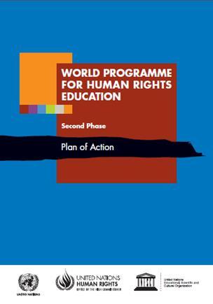 Phase publication proposes a concrete strategy and practical ideas for integrating human rights education effectively in higher education and in the training of civil servants, law