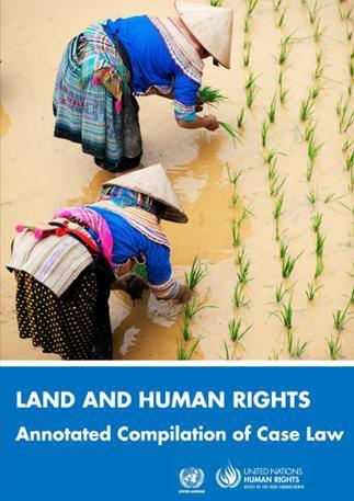 1 Publication date: December 2015 Language: English Format: Electronic (OHCHR website) This publication provides crucial guidance on delineating the human rights dimensions of access to and control