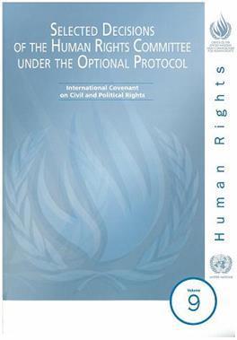 : CCPR/C/OP/6 Publication date: 2005 Languages: English Russian Spanish Formats: Print (A4, soft cover) Electronic (OHCHR website) This