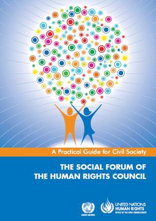 The Guide provides information on how the review is conducted by the Working Group on the UPR, a body which comprises 47 Member States of the Human Rights Council.