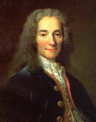 Voltaire Real name: Francois-Marie Arouet My trade is to say what I think.