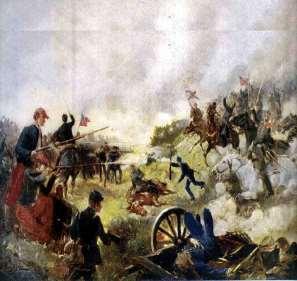 08.03 Shots Fired! The Battle of Bull Run, near Manassas, Virginia July of 1861 - The Battle of Bull Run was the first major battle of the Civil War.