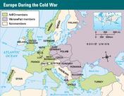 Although the superpowers never engaged in a direct shooting war, the threat of violence was always present. In 1949, the Western allies formed NATO, the North Atlantic Treaty Organization.