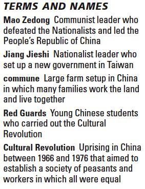 Communists Take Power in China COMMUNISTS VS. NATIONALISTS Who fought the civil war? Nationalists and Communists fought for control of China in the 1930s.