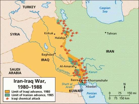 1) Persian Gulf War: 1990, Iraq invaded