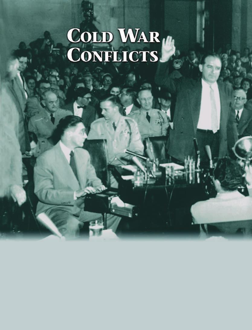 CHAPTER 18 Essential Question What international and domestic tensions resulted from the Cold War?