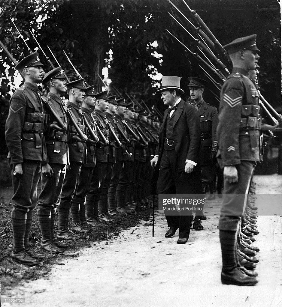 1919: Churchill was named Minister of War He insisted on