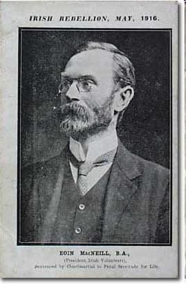 Irish National Volunteers Eoin McNeill wrote an article called 'The