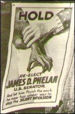 Election Poster for Supporter of Alien Land Act 1913: