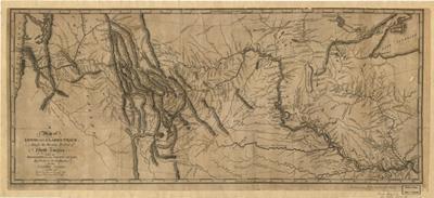 A Map of Lewis and Clark's Track Across the Western Portion of North America, drawing by W. Clark A Map of Lewis and Clark's Track Across the Western Portion of North America, drawing by W.