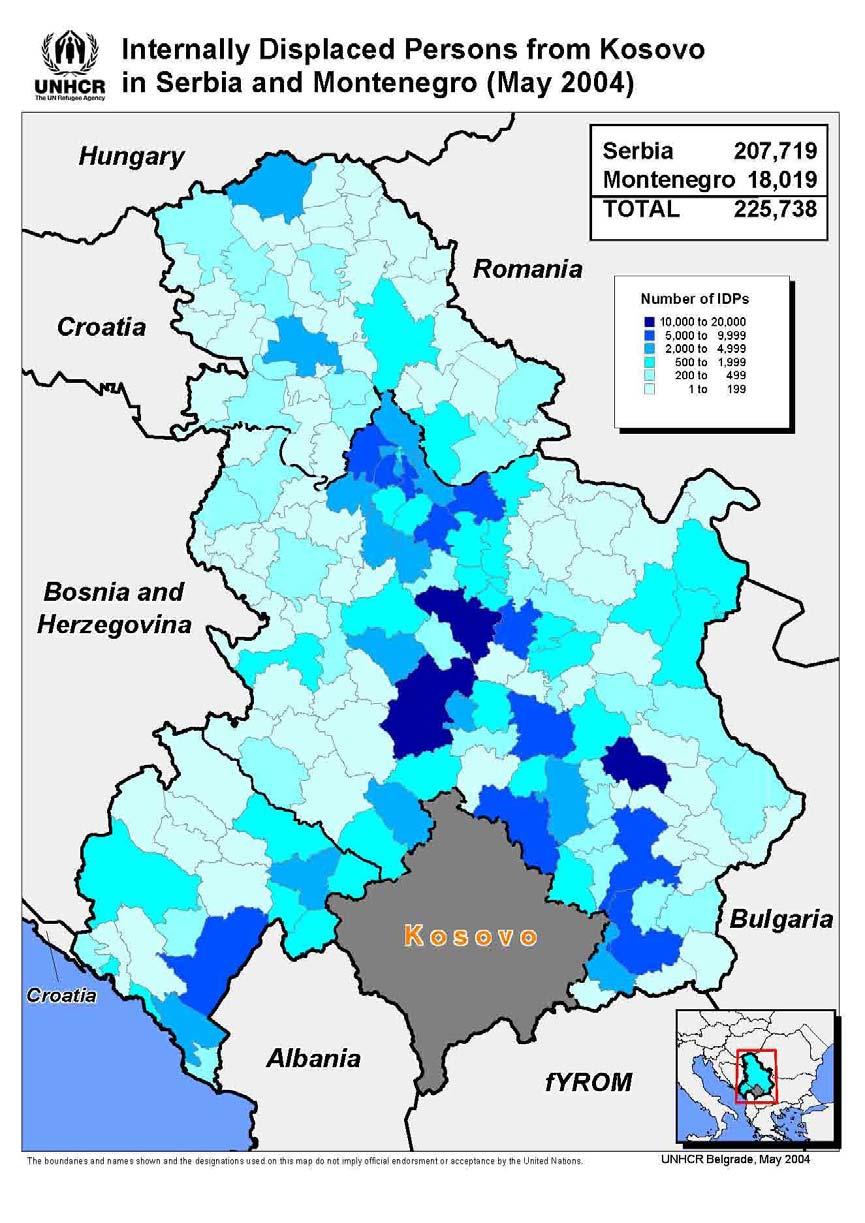 Analysis of the situation of Internally Displaced Persons from Kosovo in Serbia