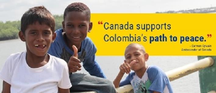 CANADA S LONG-STANDING COOPERATION WITH COLOMBIA Canada established diplomatic relations with Colombia in 1953.