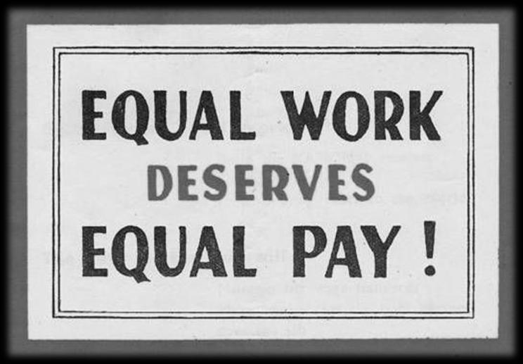 Gender Inequality in the US: Work and Wages o pay gap historical background o Lily Ledbetter Fair Pay Restoration Act (2009): allows victims of pay discrimination to file a complaint with